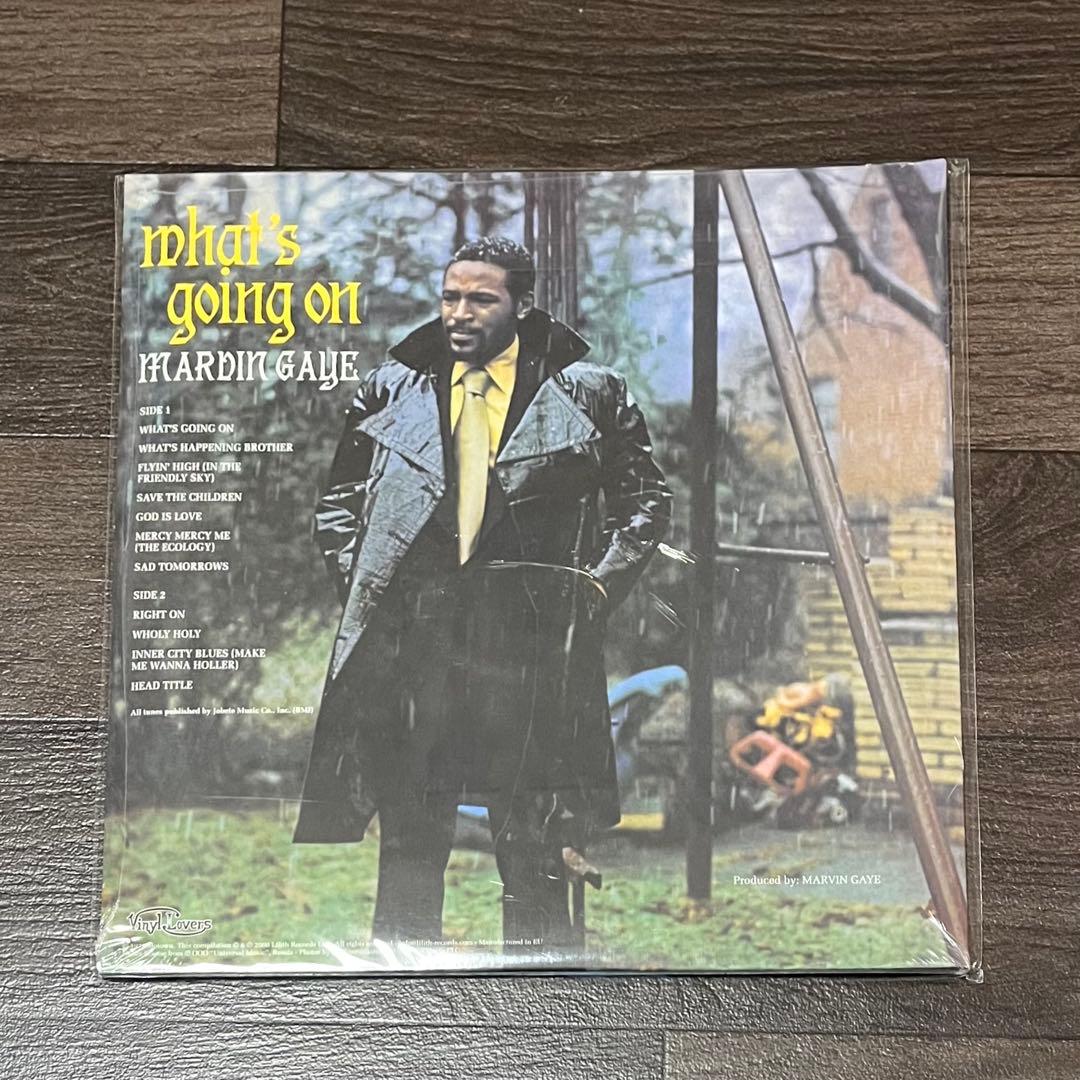 Marvin gaye LP レコード what's going on