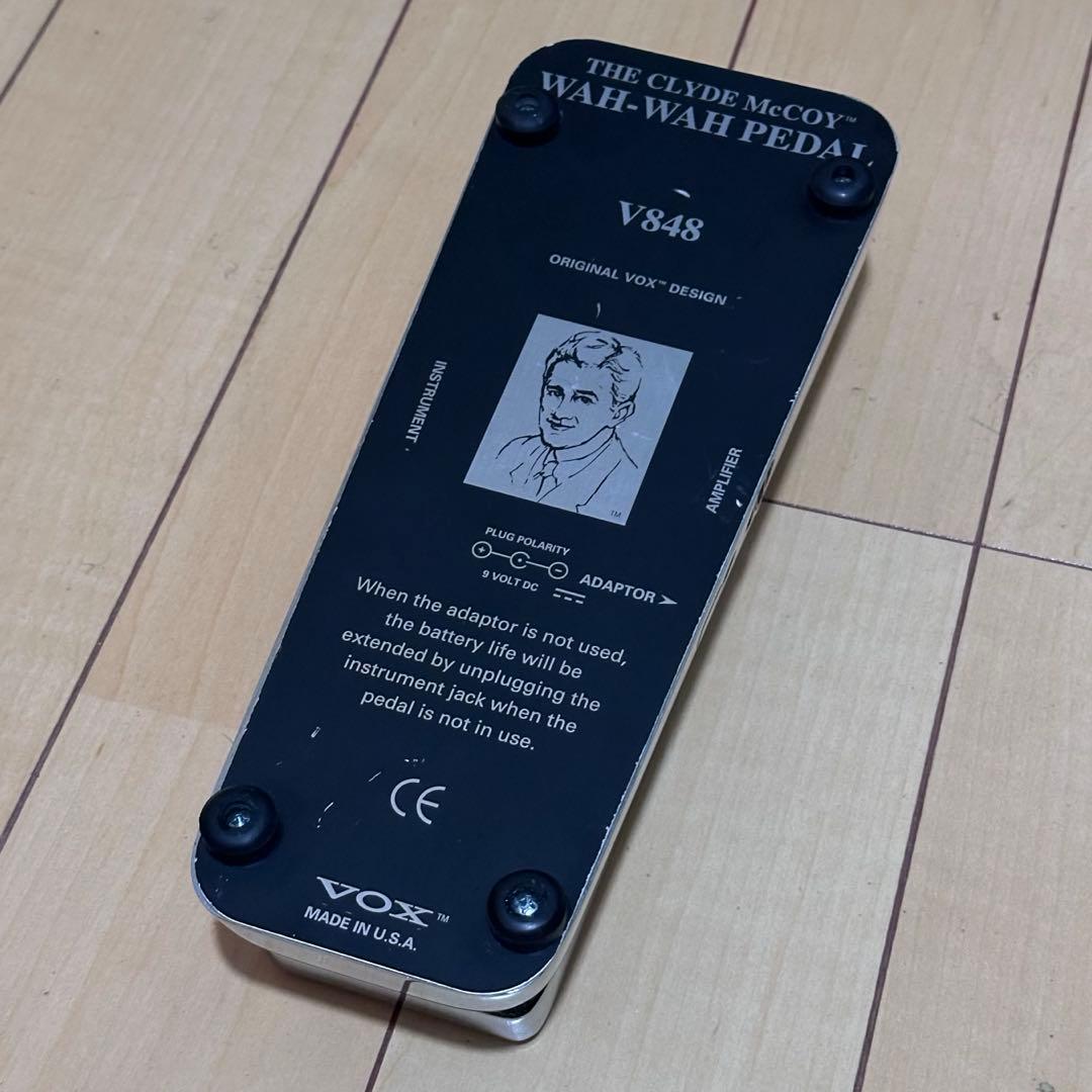 VOX V848 Clyde McCoy ワウペダル（USA製・ケース付き）