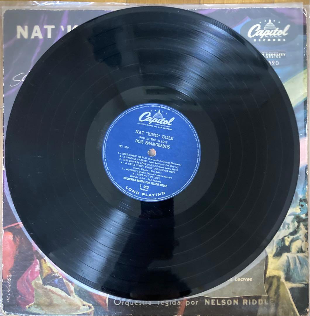 稀少ブラジルオリジナル極初期Nat King Cole レコード