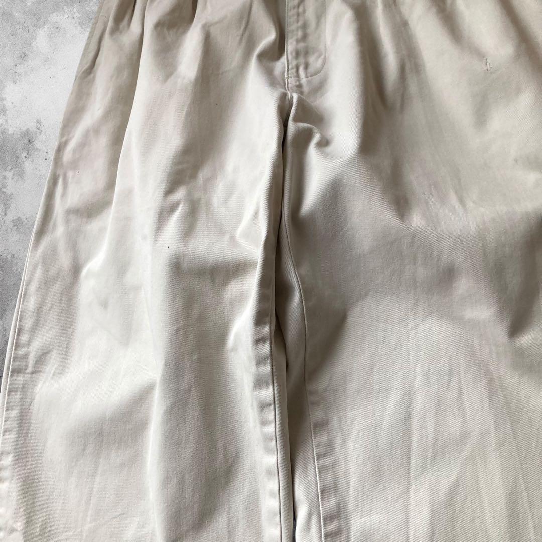 90s RalphLauren アンドリューパンツ ワイド ツータック ポロチノ