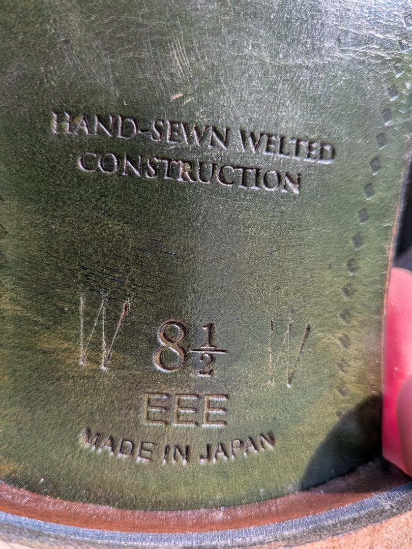 【定価約5万】ユニオンインペリアル 8.5 EEE 黒 試着程度 アウトレット