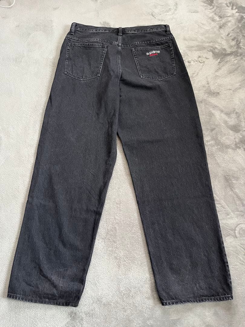Supreme Baggy Jean (25FW) \"Black\" 32インチ