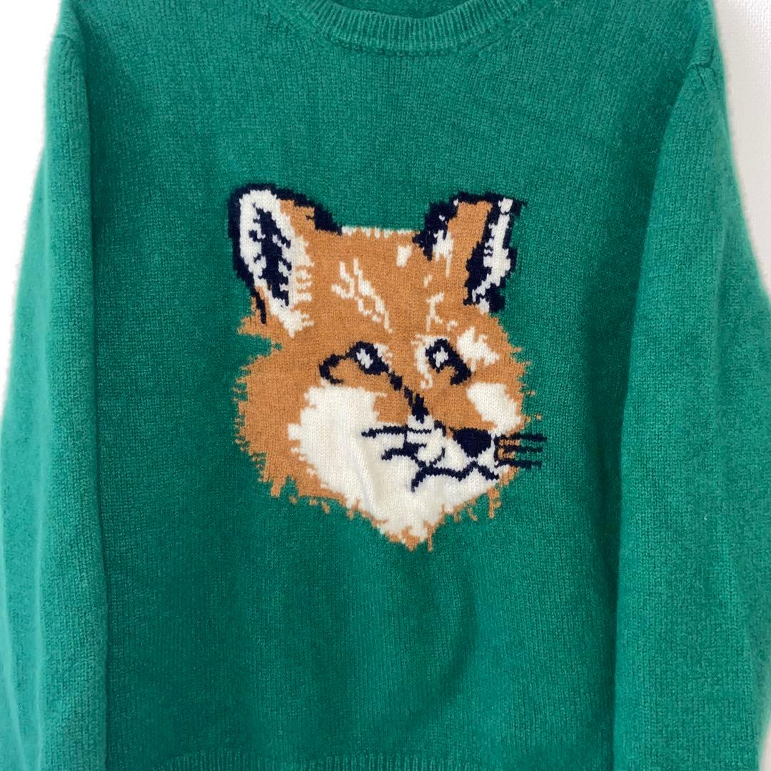 【希少サイズ】MAISON Kitsuné Fox head knit