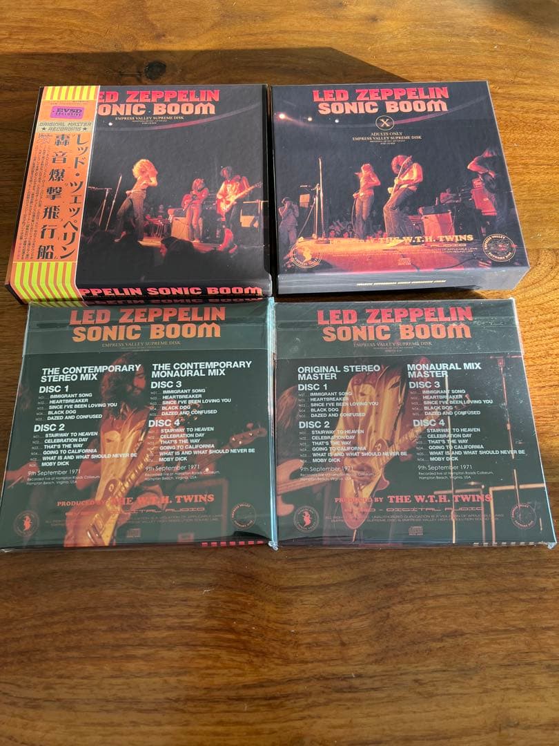 洋楽 LED ZEPPELIN SONIC BOOM empress valley