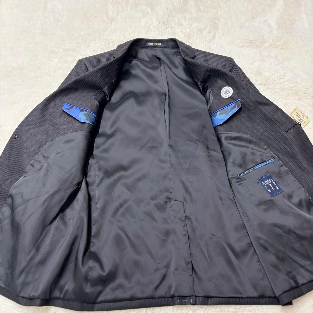 【未使用 タグ付】パーソンズフォーメン　スーツセットアップ　ストレッチ　AB7