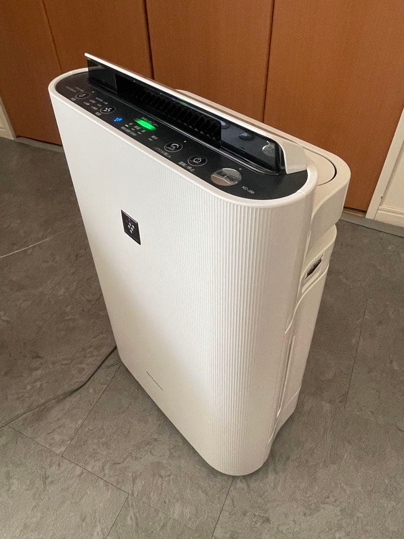 【美品】2020年製　SHARP 空気清浄機 KC-J50-W ホワイト