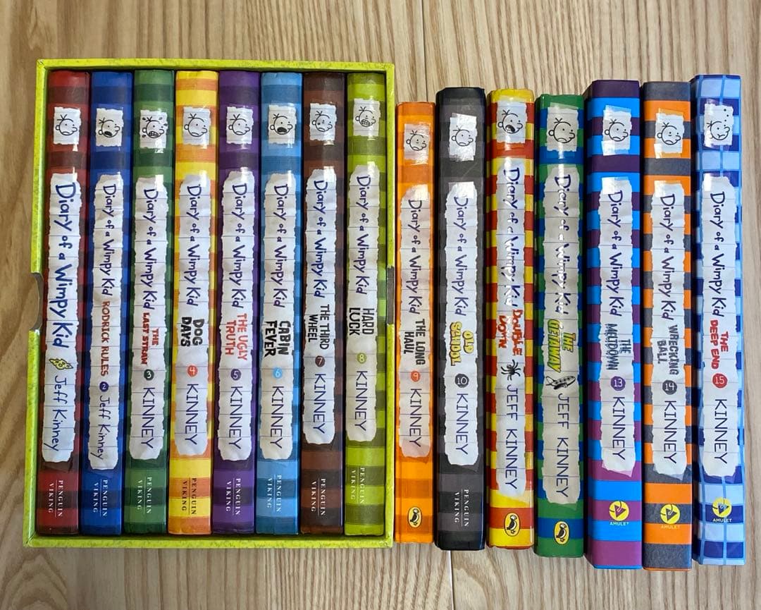 Diary of a Wimpy Kid 全15巻 ボックスセット　ハードカバー