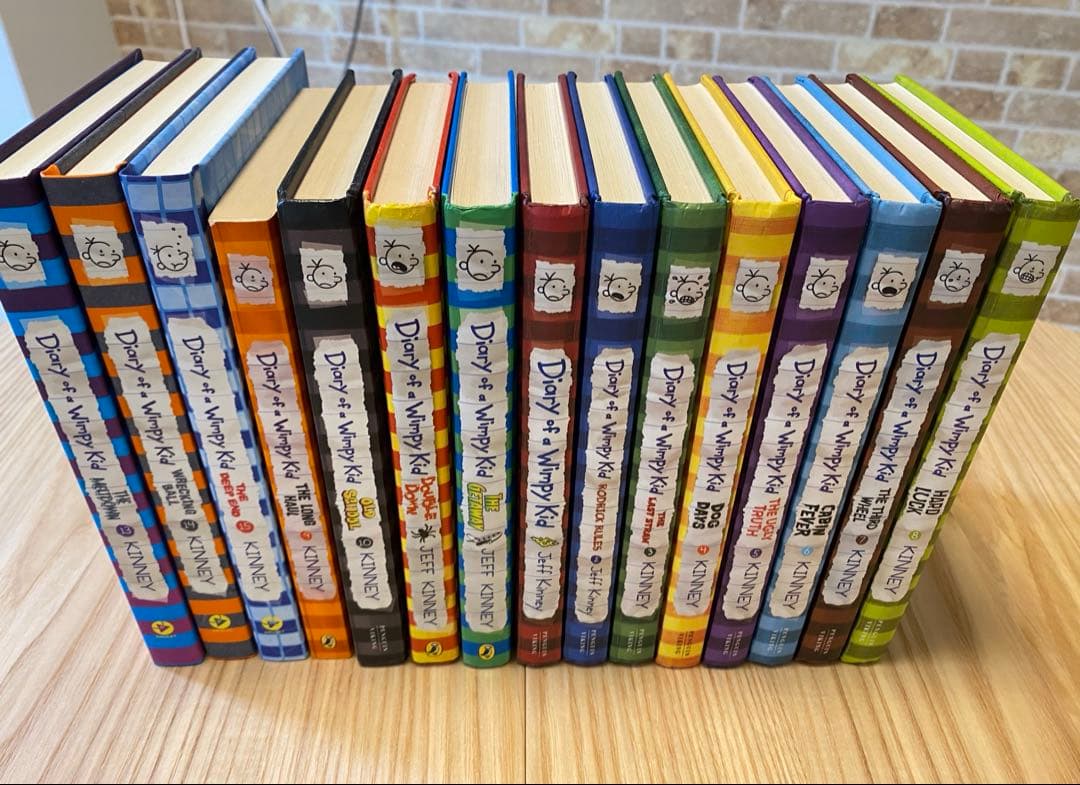 Diary of a Wimpy Kid 全15巻 ボックスセット　ハードカバー