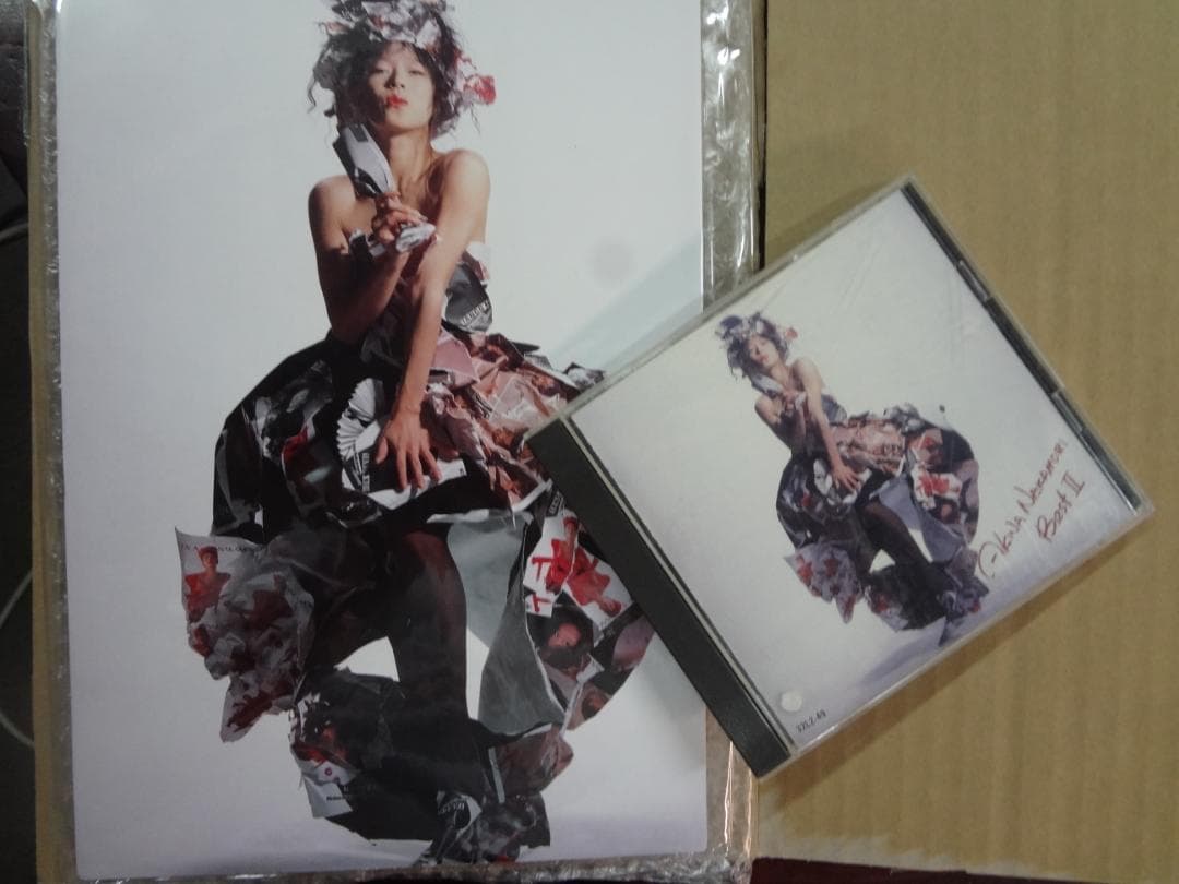 中森明菜　ベストII.　　 CD＋非売品宣伝pop