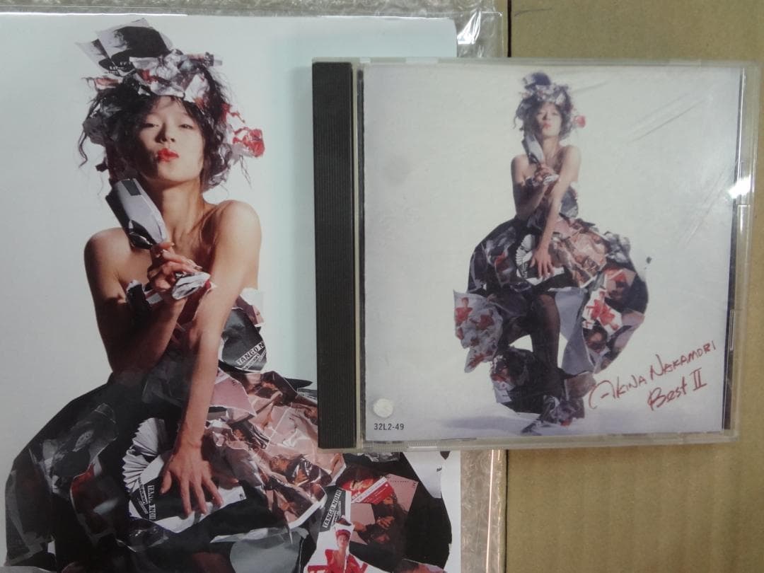 中森明菜　ベストII.　　 CD＋非売品宣伝pop
