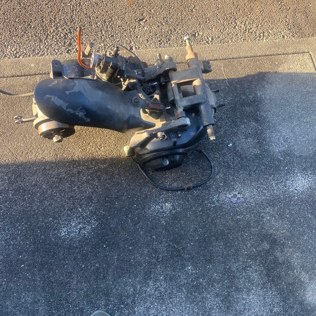 af34エンジンライブdio キャブレター　付き　実動車から下ろしました