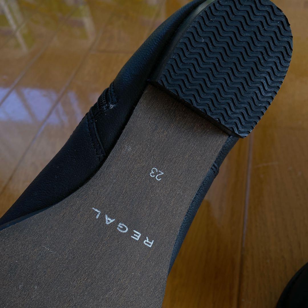 【新品】値下げ！リーガル ショートブーツ ブラック 23cm