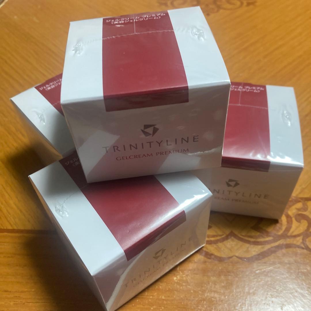 ☆値下【新品】TRINITYLNE 美容ジェルクリームプレミアムN 50g×4個