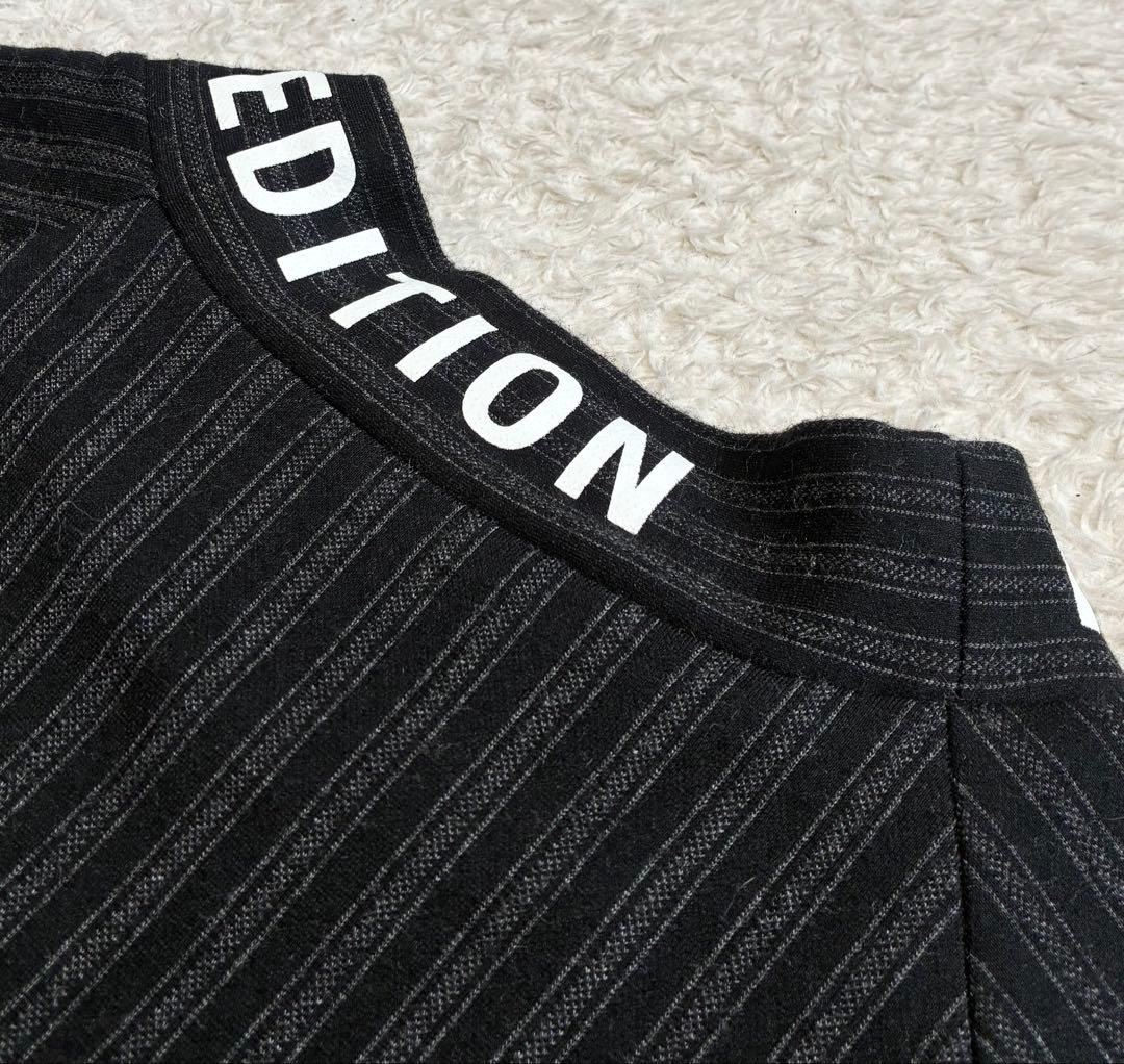 マスターバニーエディション ハイネックシャツ ネックロゴ柄 サイズ6