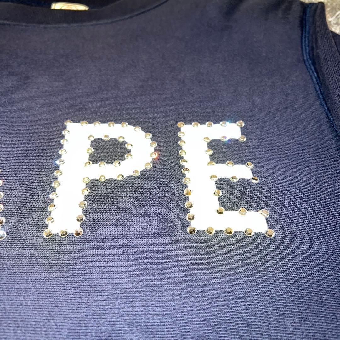NIGO期00s BAPE ラインストーン　スワロフスキー　スウェット