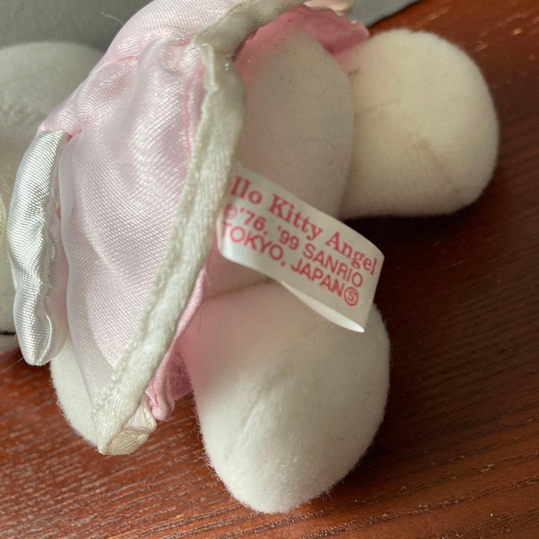 【ハローキティ】ハローキティ エンジェル ぬいぐるみ マスコット 1999年