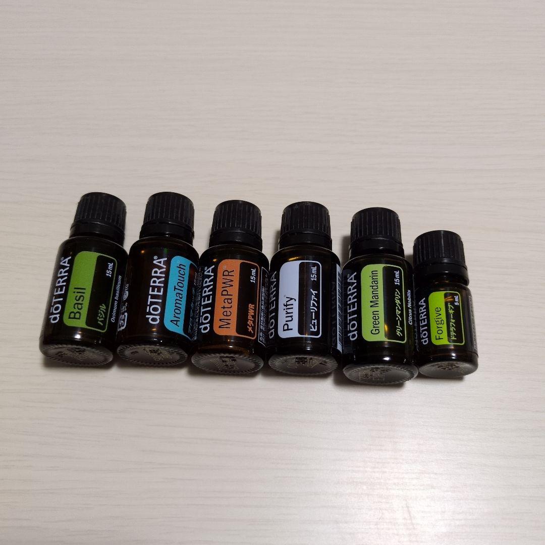 未開封】 doTERRA (ドテラ) エッセンシャルオイル6本