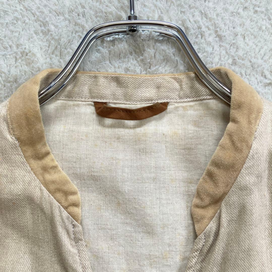 【希少・初期KAPITAL】キャピタル　カーディガンジャケット　リネン100%