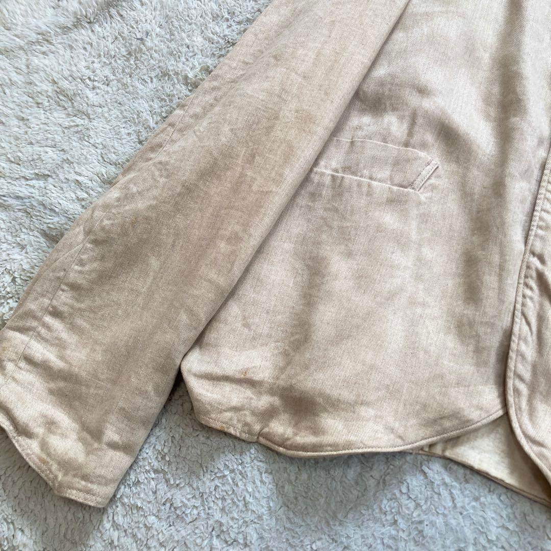 【希少・初期KAPITAL】キャピタル　カーディガンジャケット　リネン100%