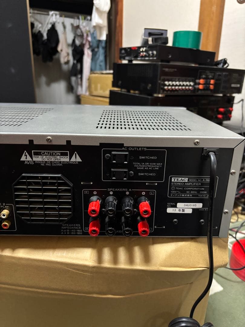 TEAC STEREO AMPLIFIER A-R630 UR 美品
