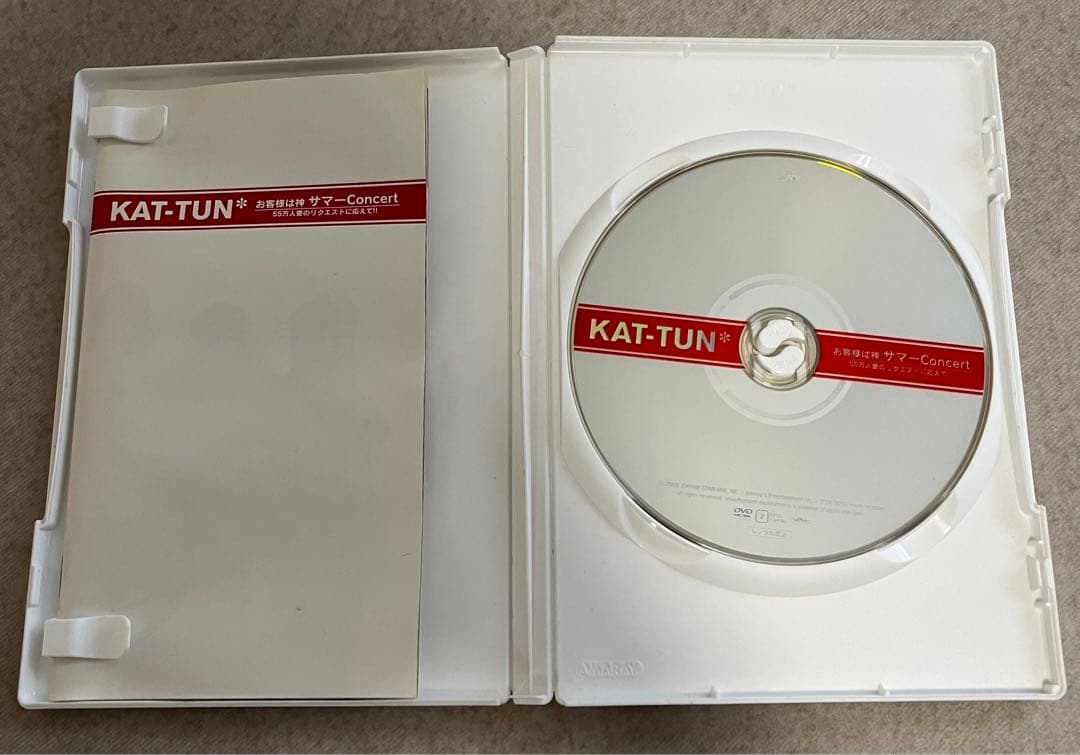 【さらに値下げ！】KAT-TUN LIVE DVD 10枚セット
