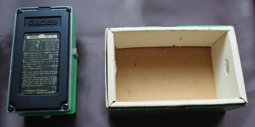 BOSS PH-1 フェイザー 銀ネジ