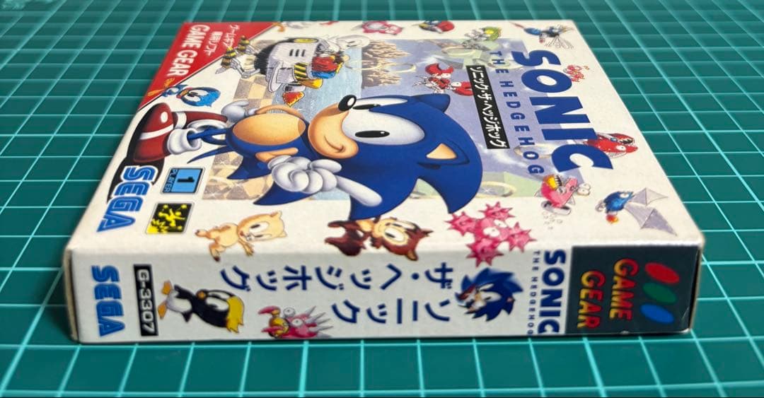 セガ　ゲームギア 美品　ソニック ザ ヘッジホッグ 箱、説明書付き