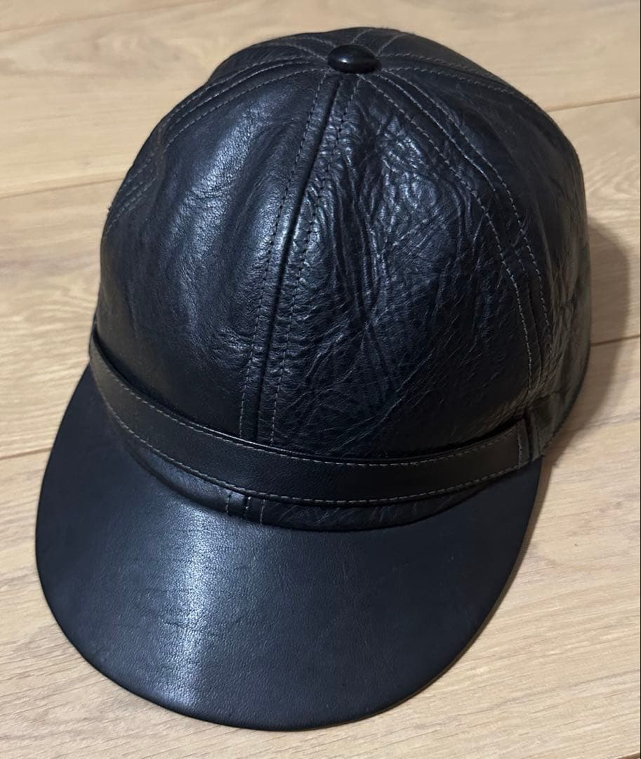 アットラスト ホースハイド レザーキャップ