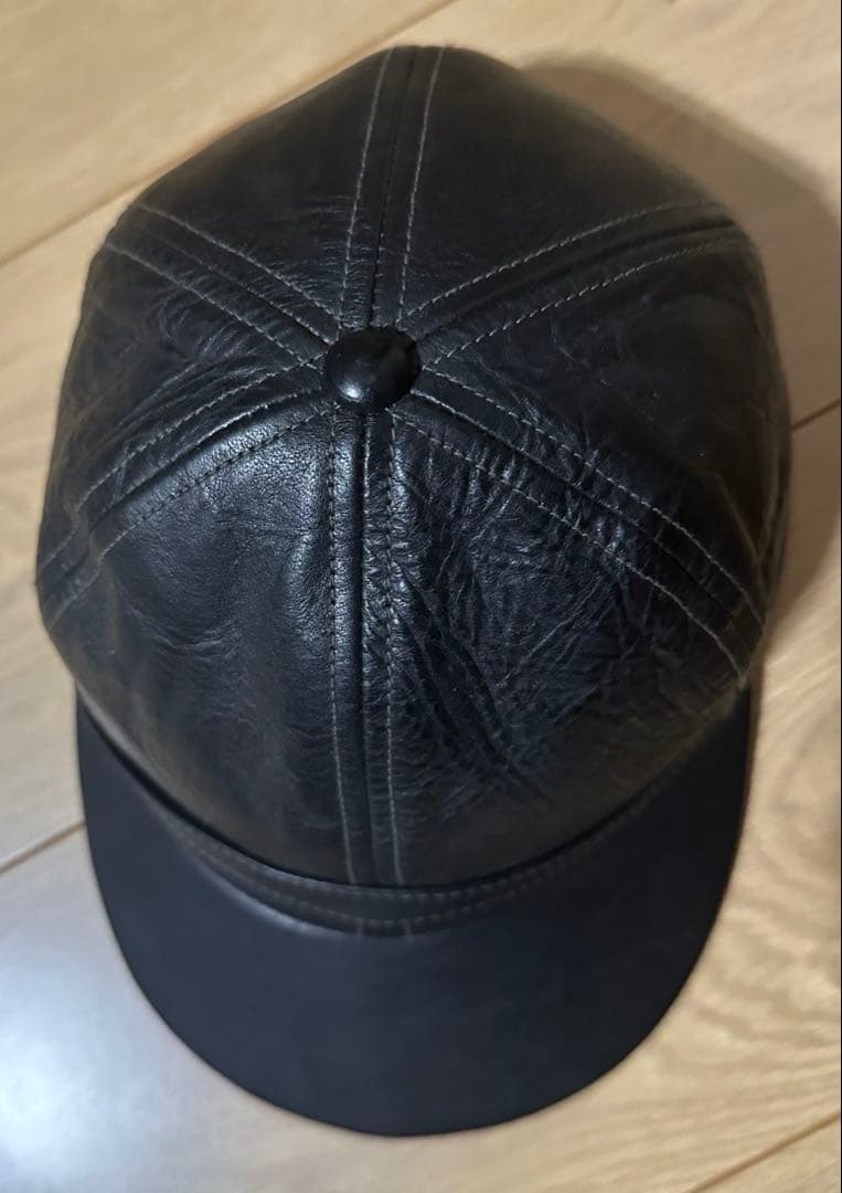 アットラスト ホースハイド レザーキャップ