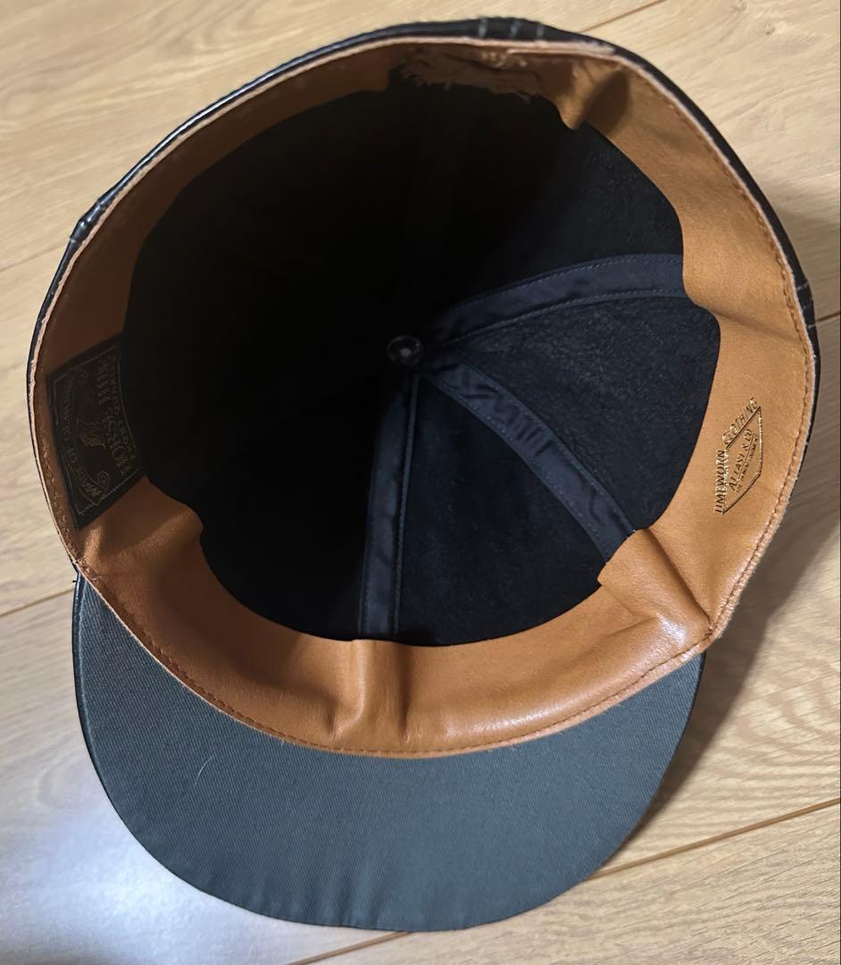 アットラスト ホースハイド レザーキャップ