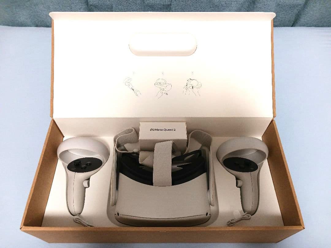  Quest 2 128GB コントローラー付き