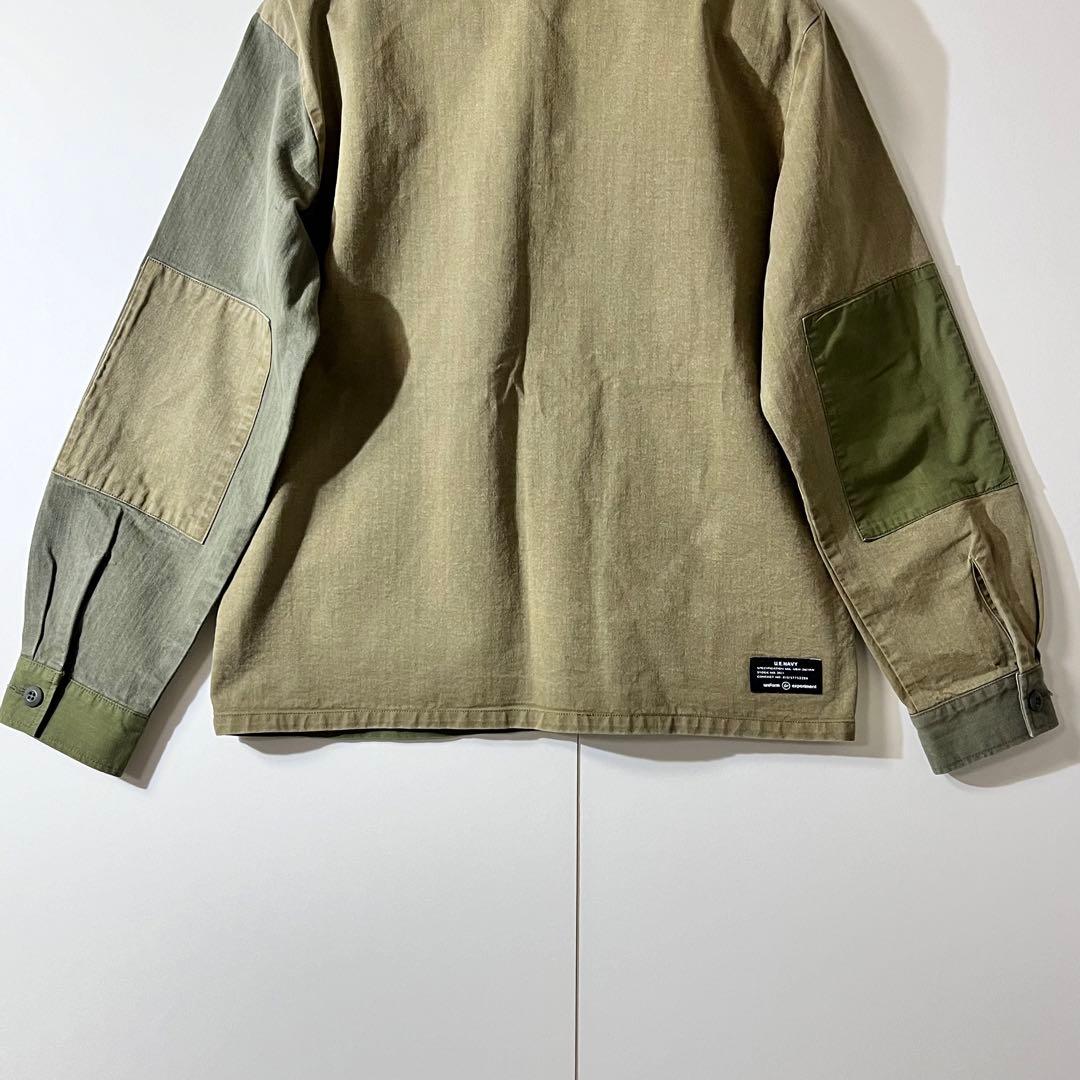 ジャケット・アウター 20AW UNIFORMEXPERIMENT FABRICMIX SHIRT 3