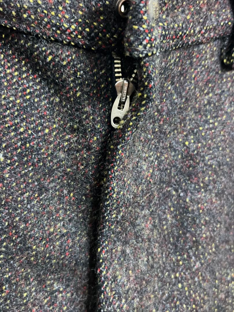 60s PIONEER パイオニアブランド カラーネップ ヘビー ウールパンツ