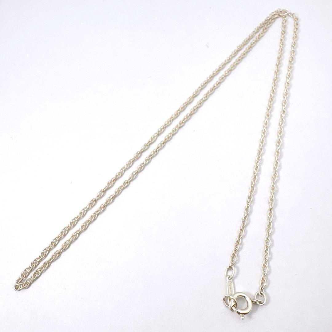 極美品 ティファニー ツイスト スクリュー チェーン ネックレス シルバー925