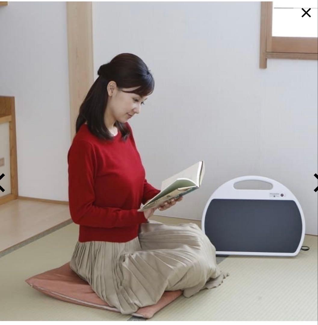 ゼンケン　遠赤外線足元ヒーター　スポットウォームS RH-153 冷房対策にも