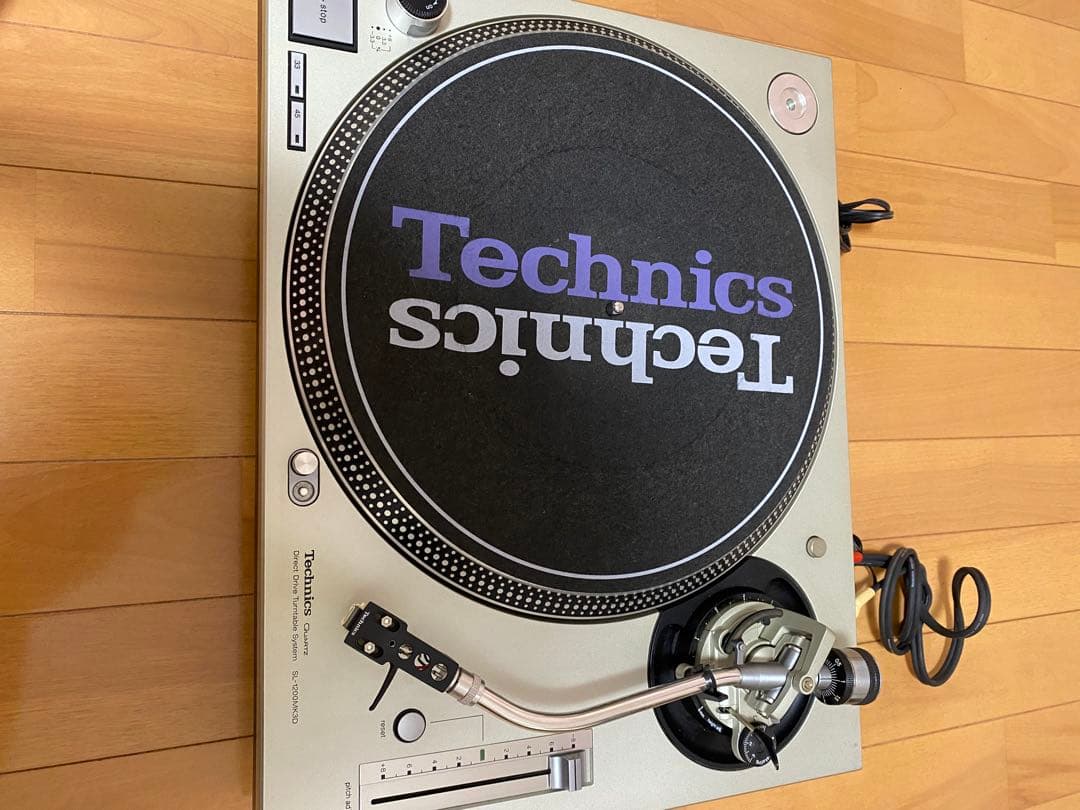 Technics SL1200 MK3D ヘッドシェル、カートリッジ、針付き