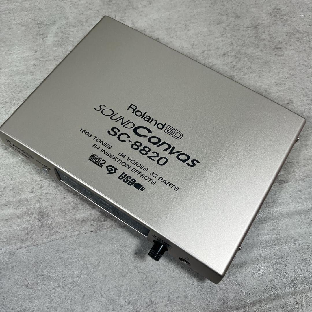 Roland ローランド SC-8820 DTM-MR882W 音源モジュール