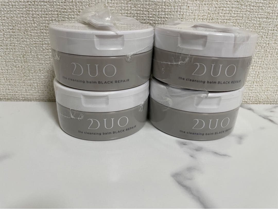 【4個セット 化粧箱なし】デュオ ザ クレンジングバーム ブラックリペア 90g