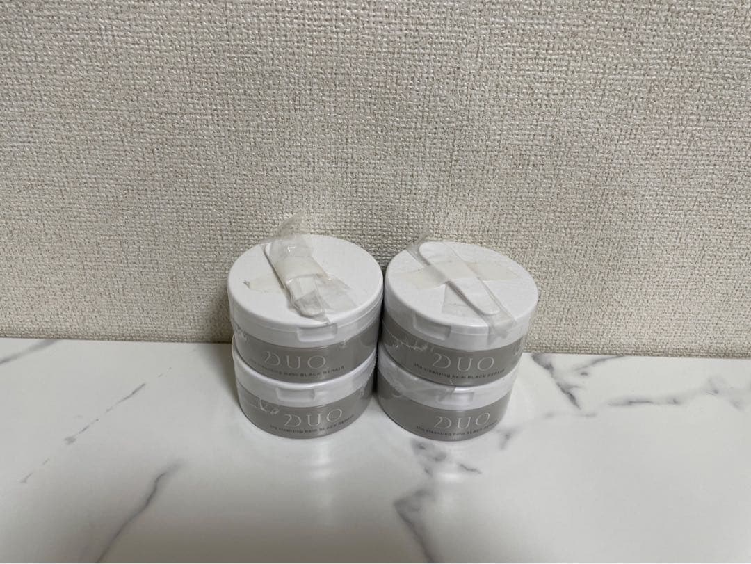 【4個セット 化粧箱なし】デュオ ザ クレンジングバーム ブラックリペア 90g