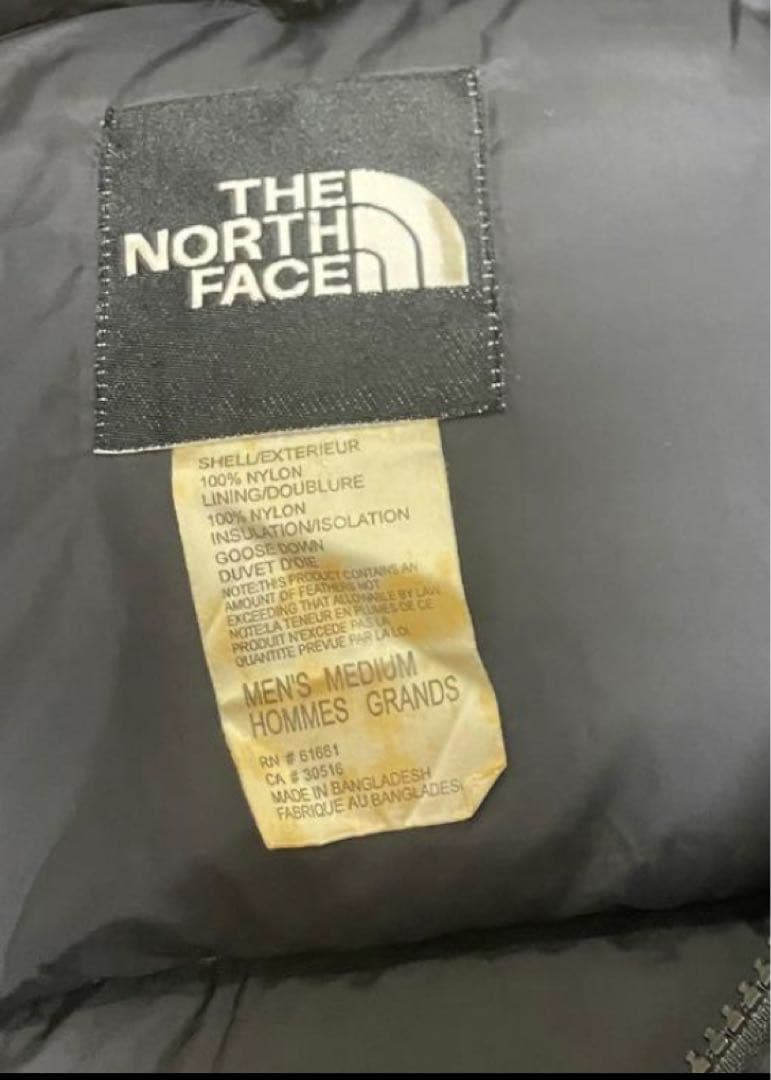 THE NORTH FACE 700フィルパワーのダウンコートブラック