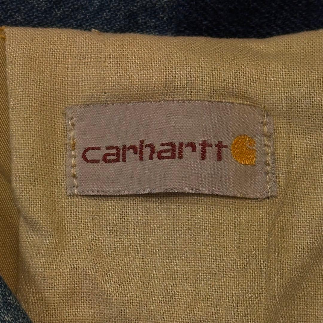 美品！！【carhartt カーハート】リメイク　再構築　デニムジャケット