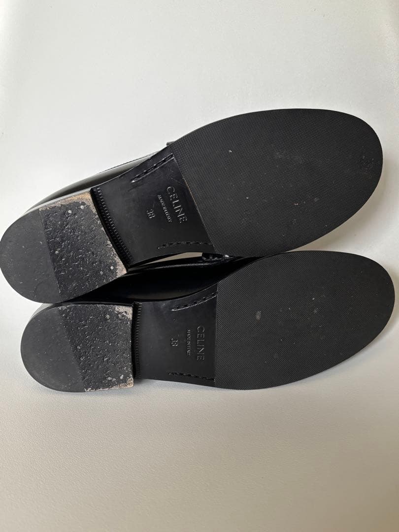 CELINE セリーヌ　ローファー　38 ブラック