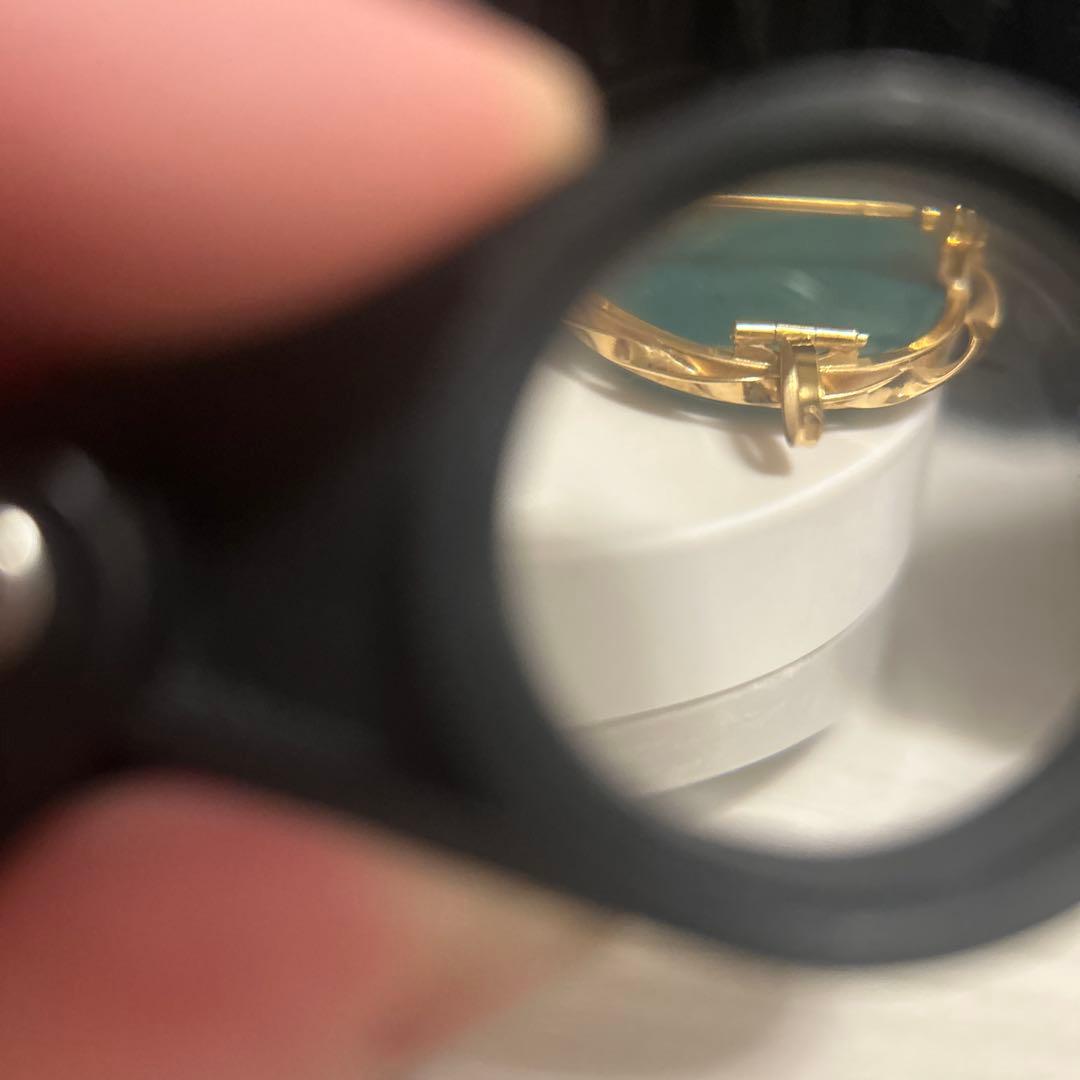 18金メノウカメオブローチ，ペンダント