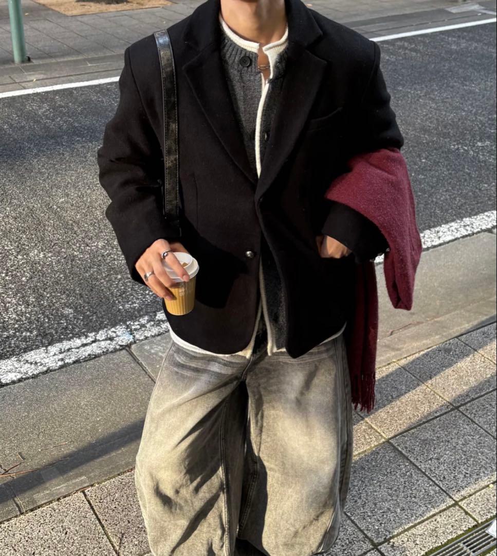 ウールテーラードジャケット