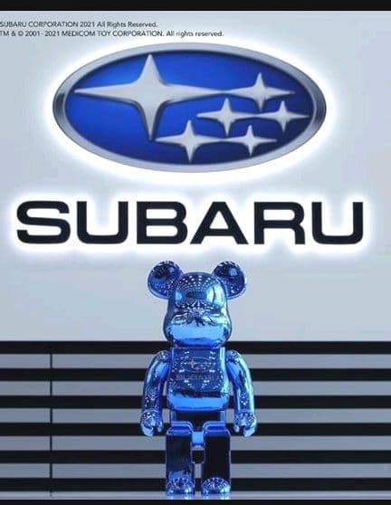 ベアブリック SUBARU 400%