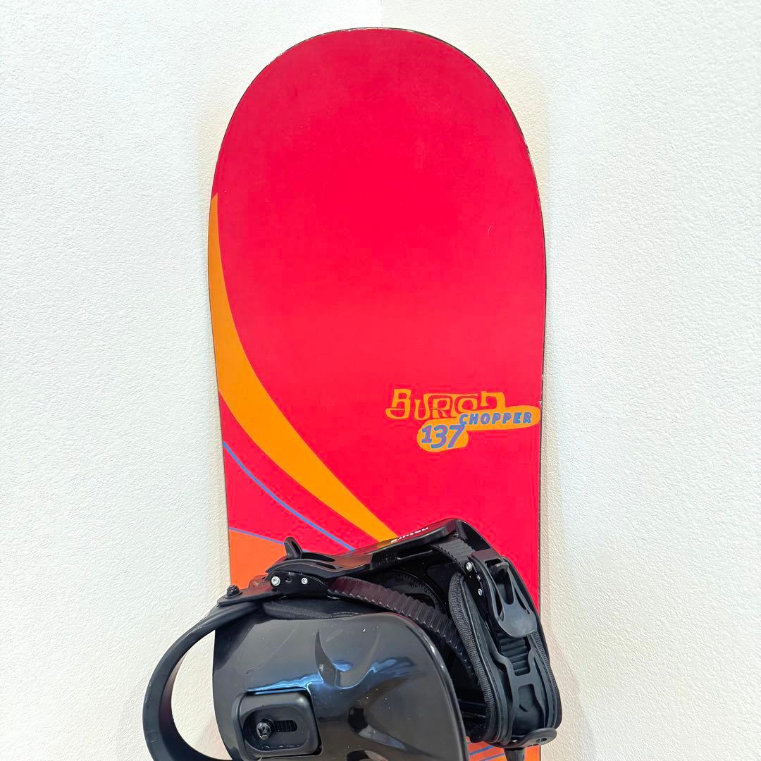 BURTON バートン CHOPPER スノーボード　137cm ビンディング付