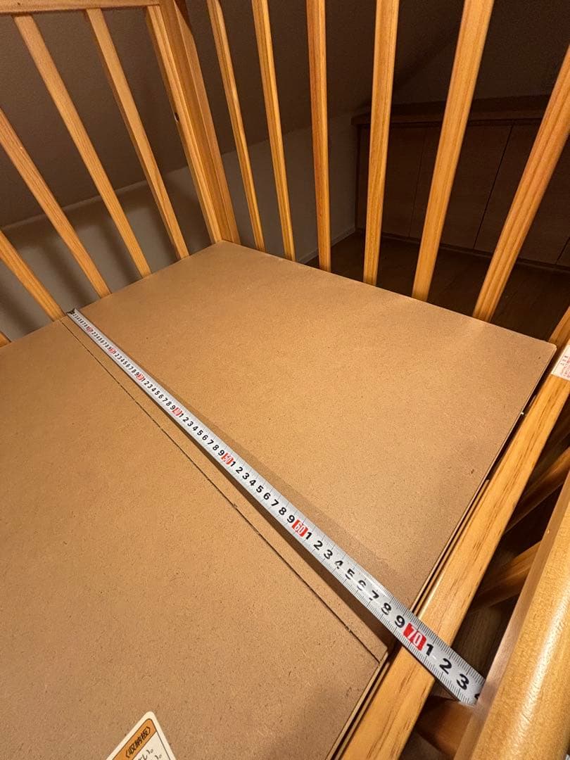 【ほぼ新品/実測済】カトージ ハイシート ベビーベッド 02399 欠品なし