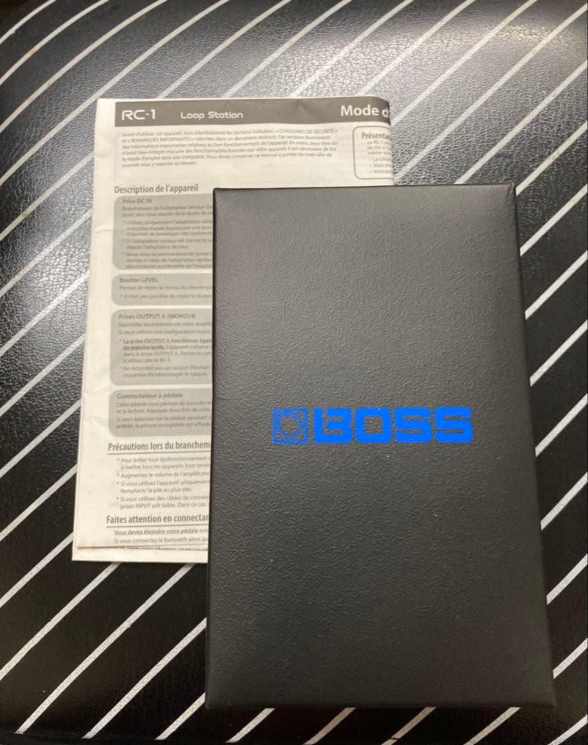 美品‼️BOSS RC-1 Loop Station 取説、箱付き