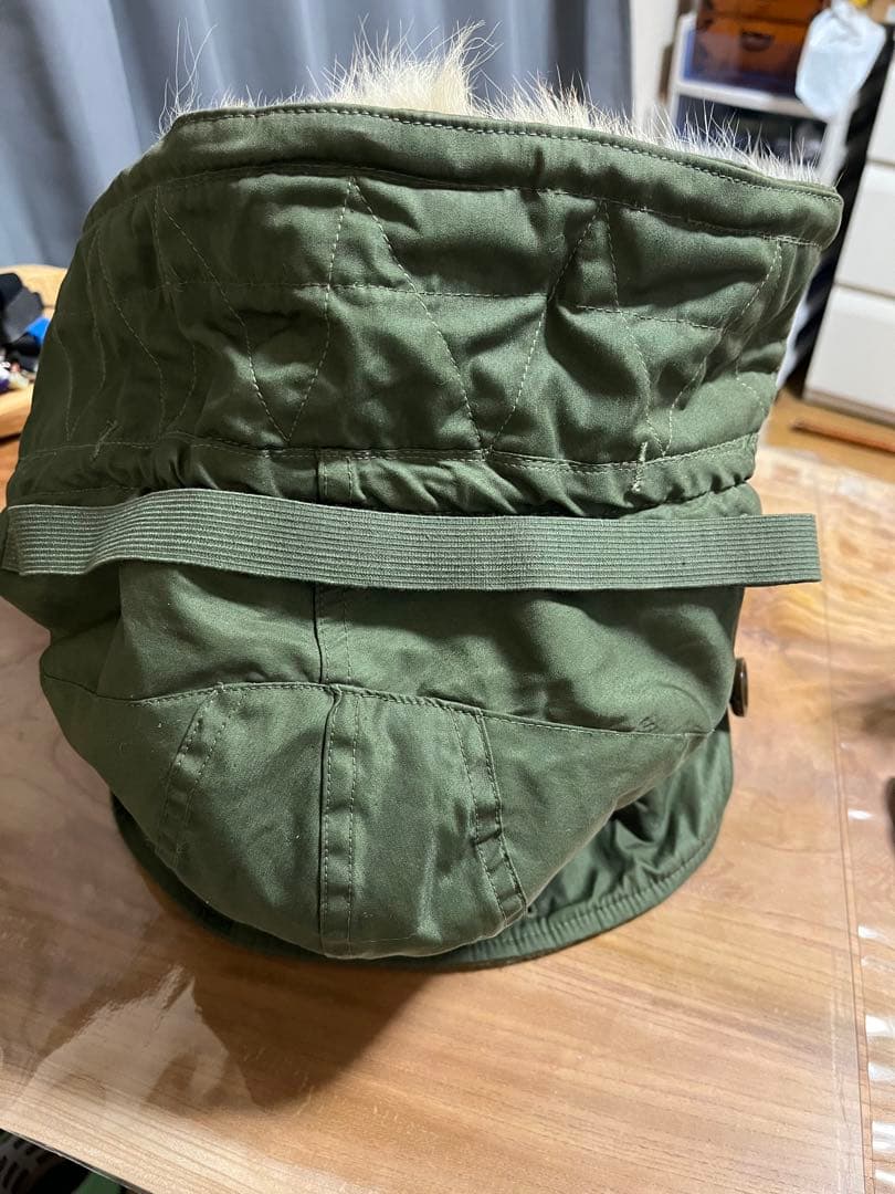 【超美品　デッド】米軍実物　M-51 リアル　コヨーテファー付フード　ワイヤー入