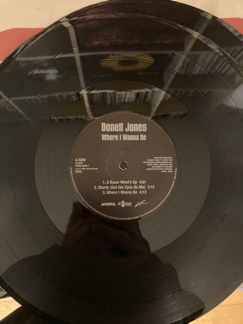 洋楽 Donell Jones / Where I Wanna Be 2LP